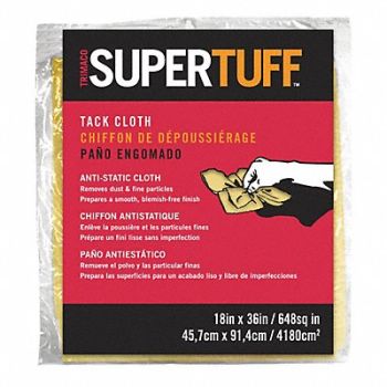 SUPERTUFF Tack Cloth 18 x 36 Professional, 396K20