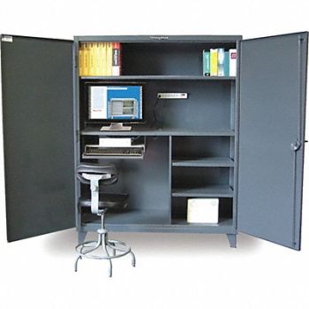 STRONG HOLD Workstation 60 W X 24 D X 78 H, 399R89