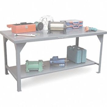 STRONG HOLD Standard Shop Table 60 W X 36 D X 34 H, 399R90
