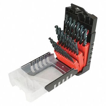 CLE-FORCE Jobber Drill Set 29 pc HSS, 399U25