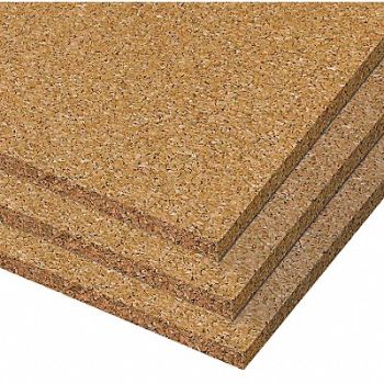 BEST-RITE Bulletin Board Cork 1/4 in 48 inx96 in, 39A056