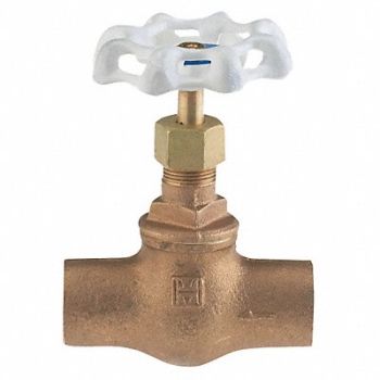 MILWAUKEE VALVE Globe Valve 2 Bronze Sweat 300 psi, 39A288