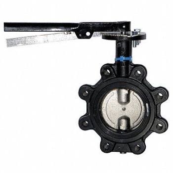 MILWAUKEE VALVE Butterfly Valve Lug 3 in Ductile Iron, 39A298
