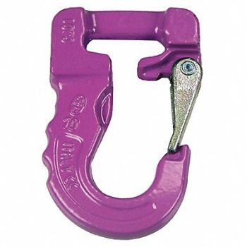 LIFT-ALL Sling Hook Steel 2600 lb Purple Painted, 39A376