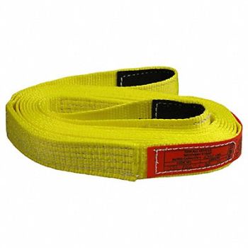 LIFT-ALL Tow Strap 30 ft Overall L Yellow, 39A405