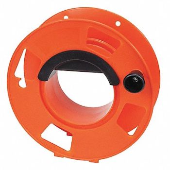 BAYCO Storage Reel 100ft of 14/3 Cord Orange, 39AM75