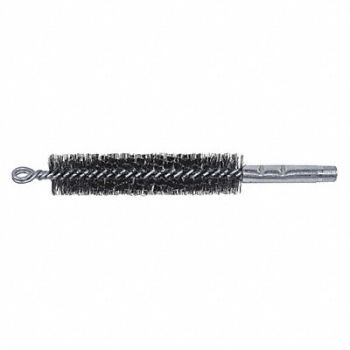 MICHIGAN BRUSH Flue Brush Steel Silver 4-3/4in.L, 39AR65