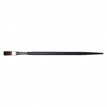 MICHIGAN BRUSH Paint Brush 1/4 in Flat Sash Camel Hair, 39AR72