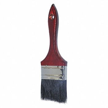 MICHIGAN BRUSH Paint Brush 3 in Flat Sash Nylon Soft, 39AR77