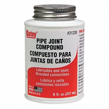 OATEY Pipe Thread Sealant 8 fl oz Gray, 39AT50