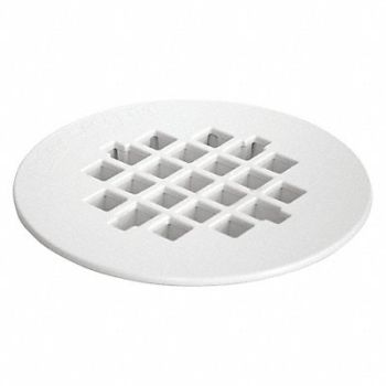 OATEY Replacement Shower Strainer 4.25in White, 39AT69