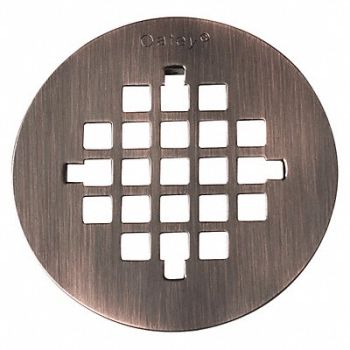 OATEY ShowerStrainer PolishedBronze SS 4-1/4in, 39AT70