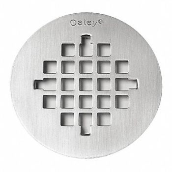 OATEY Shower Strainer Snap In SS 4-1/4in, 39AT71