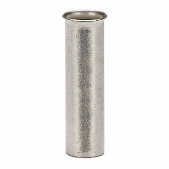PANDUIT Ferrule Tin Copper 10 AWG PK1000, 39AX46