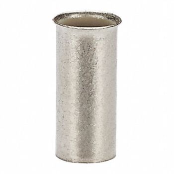 PANDUIT Ferrule Tin Copper 8 AWG PK500, 39AX47