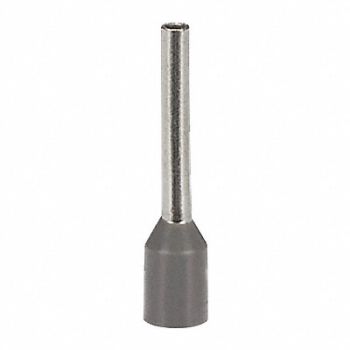 PANDUIT Ferrule Tin Copper 26 AWG PK500, 39AX53