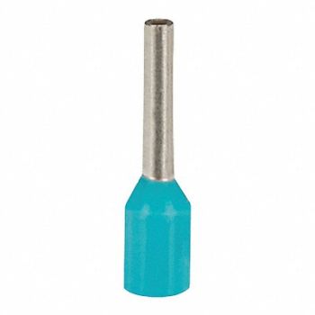 PANDUIT Ferrule Tin Copper 24 AWG PK500, 39AX56