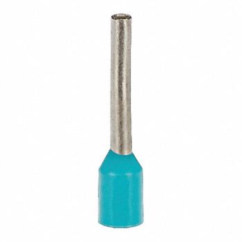 PANDUIT Ferrule Tin Copper 24 AWG PK500, 39AX57