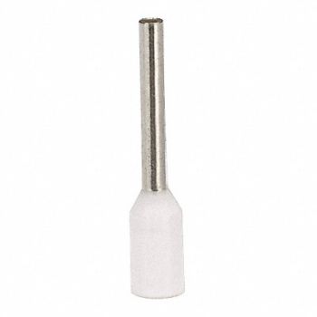 PANDUIT Ferrule Tin Copper 22 AWG PK500, 39AX58