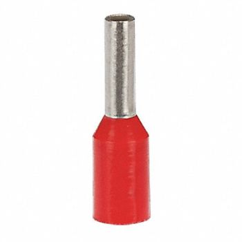 PANDUIT Ferrule Tin Copper 18 AWG PK500, 39AX66