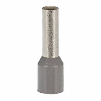 PANDUIT Ferrule Tin Copper 12 AWG PK500, 39AX80