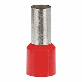 PANDUIT Ferrule Tin Copper 2 AWG PK50, 39AX89