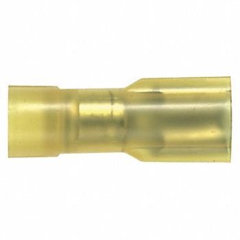 PANDUIT Fem Disc Tin Brass Nylon PK50, 39AY41