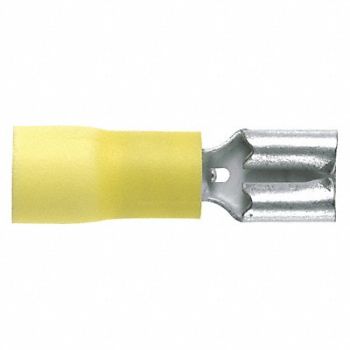 PANDUIT Female Disconnect Vinyl 1.03 in PK50, 39AY71