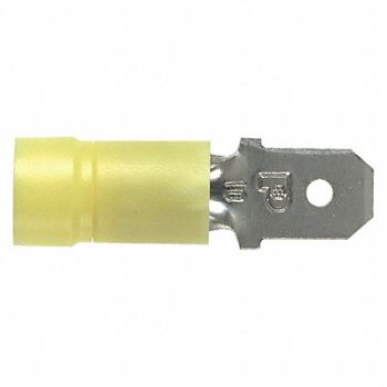 PANDUIT Male Disconnect Vinyl 0.98 in PK50, 39AY72