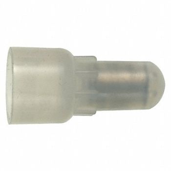 PANDUIT ClsdEndCrmpCnctr White Nylon 600V 500PK, 39AY85