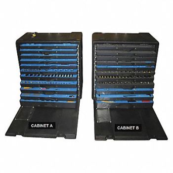 GOULD SOUTHERN Master Tool Set Mechanic 506 Tool Box, 39C416