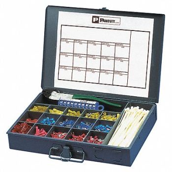 PANDUIT Wire Terminal Kit Cu 22 AWG 14 AWG, 436M07