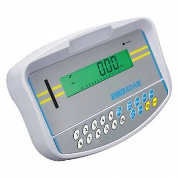 ADAM EQUIPMENT Scale Remote Dispaly LCD 4 1/2 in H, 39CC78
