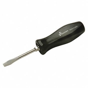 ABILITY ONE Slotted Screwdriver 3/16 in, 39CE01