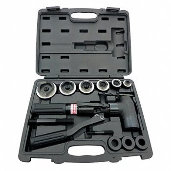 WESTWARD Hydraulic Punch Driver Set Steel Plate, 39CE85