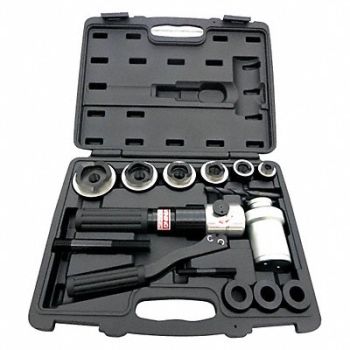 WESTWARD Hydraulic Punch Driver Set 13 pcs., 39CE88