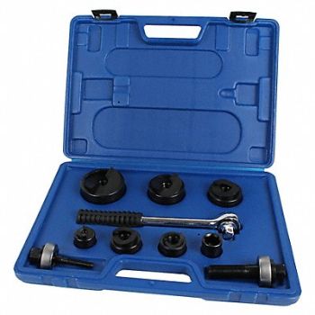 ECLIPSE Knockout Punch Set 10 Pieces 10ga. Steel, 39CG58