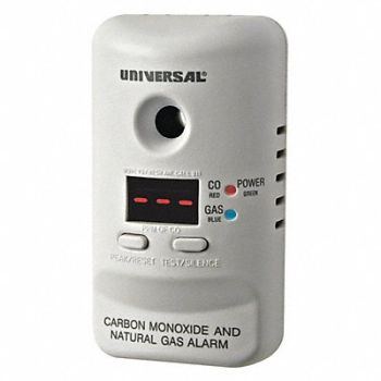 UNIVERSAL SECURITY INSTRUMENTS Plug-In Carbon Monoxide Alarm 2-in-1, 39CG74