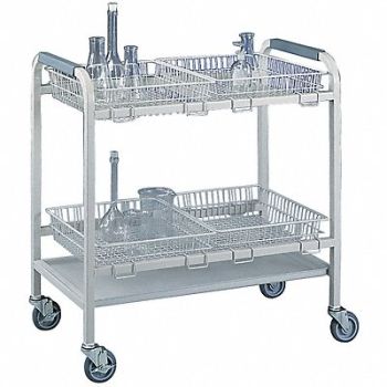 LABCONCO Laboratory Glassware Cart Basket Small, 39D536