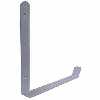 GRAINGER APPROVED Single Point Hook Stl 7-5/8 in H Wht, 39DL13