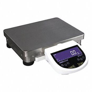 ADAM EQUIPMENT Precision Balance Scale 12000g Metal, 39DL59