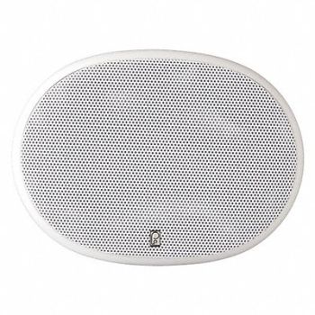 POLY-PLANAR Outdoor Speakers White 3-7/16in.D 80W PR, 39DN55