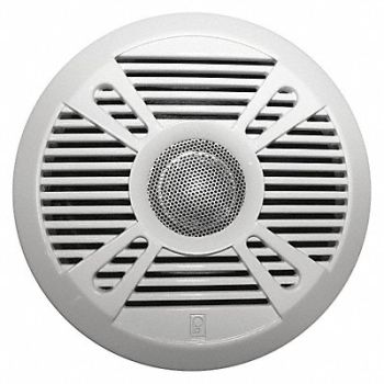 POLY-PLANAR Outdoor Speakers White/Graphite PR, 39DN78