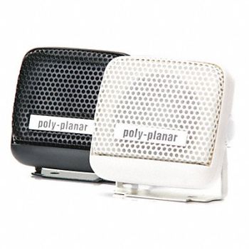 POLY-PLANAR Remote Speaker White 1-1/4in.D 4 ohm, 39DP02
