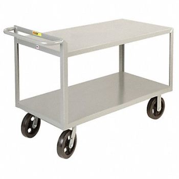 LITTLE GIANT Utility Cart 2 400 lb Steel, 39E635