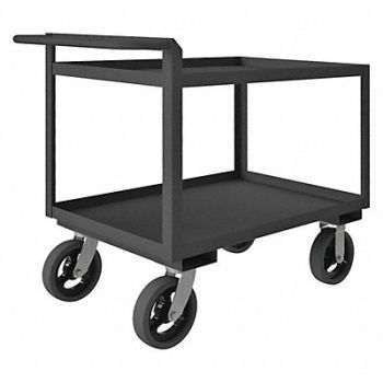 GRAINGER APPROVED Utility Cart 2 400 lb Steel, 39E637