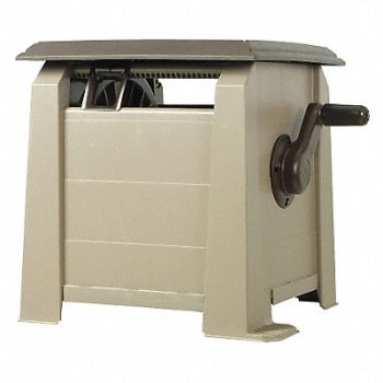 AMES Garden Hose Reel 14 3/4 in Polyethylene, 39E757