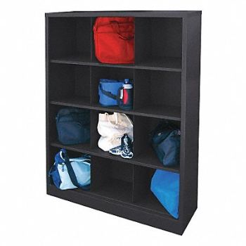 SANDUSKY Cubbie Cabinet 18inx66inx46in #Cmpmt 12, 39EY48