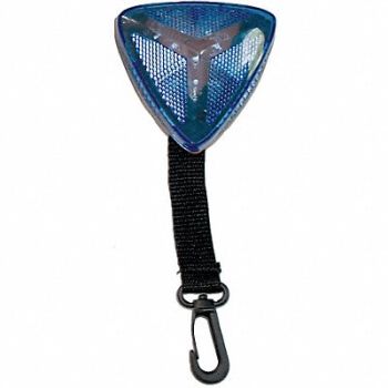 RAILHEAD GEAR Warning Light Blue LED 2 AA Batteries, 39F070