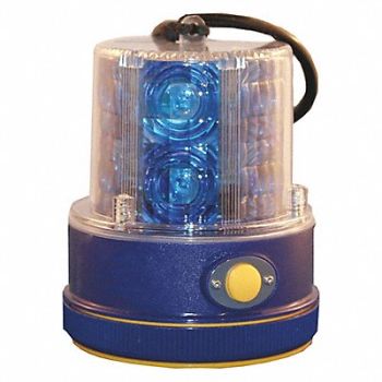 RAILHEAD GEAR Revolving Safety/Warning Light Blue, 39F090